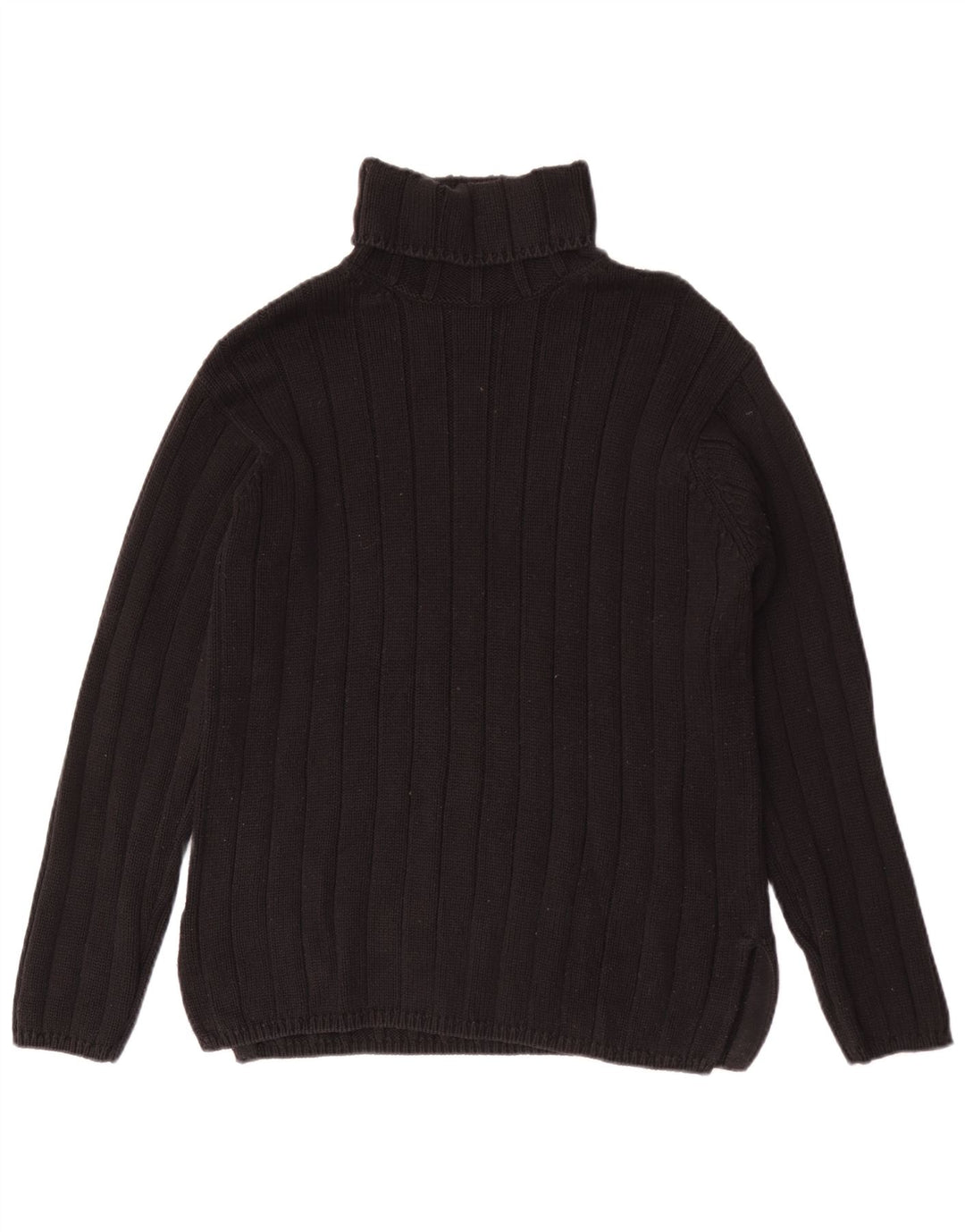 Pulover cu gât rulat pentru femei Gap UK 14 Bumbac mediu negru