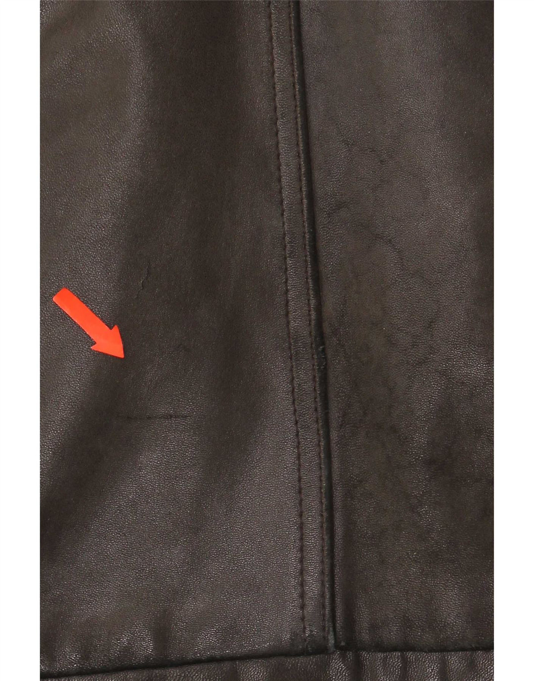 Jachetă de piele pentru bărbați Itallo UK 40 Large Black