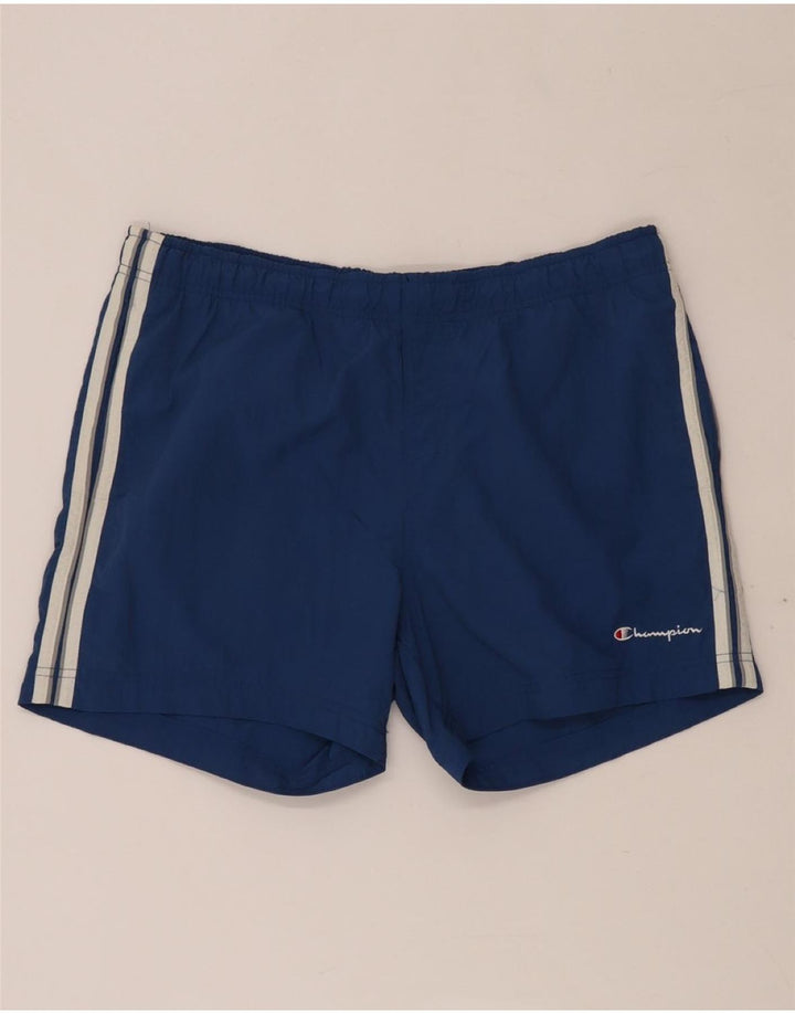 Pantaloni scurți de înot pentru bărbați CHAMPION Poliamidă mare albastră