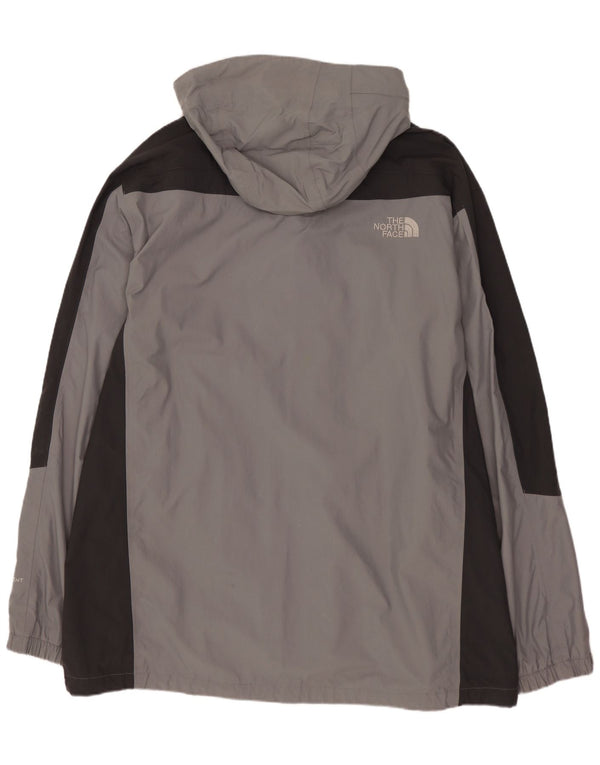 The NORTH FACE Jachetă de ploaie Hyvent cu glugă pentru bărbați UK 44 2XL Gri Colorblock