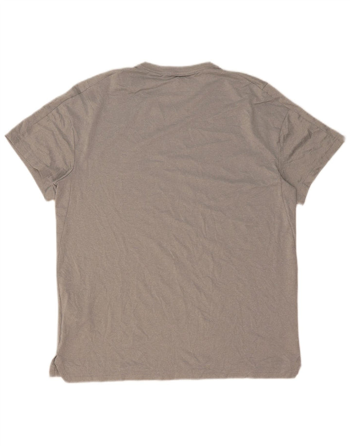 Tricou Nike Dri Fit pentru bărbați Top mare, gri, poliester