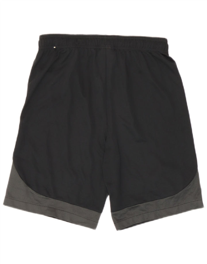 Pantaloni scurți sport grafic Nike pentru băieți 12-13 ani, mari, negru, poliester