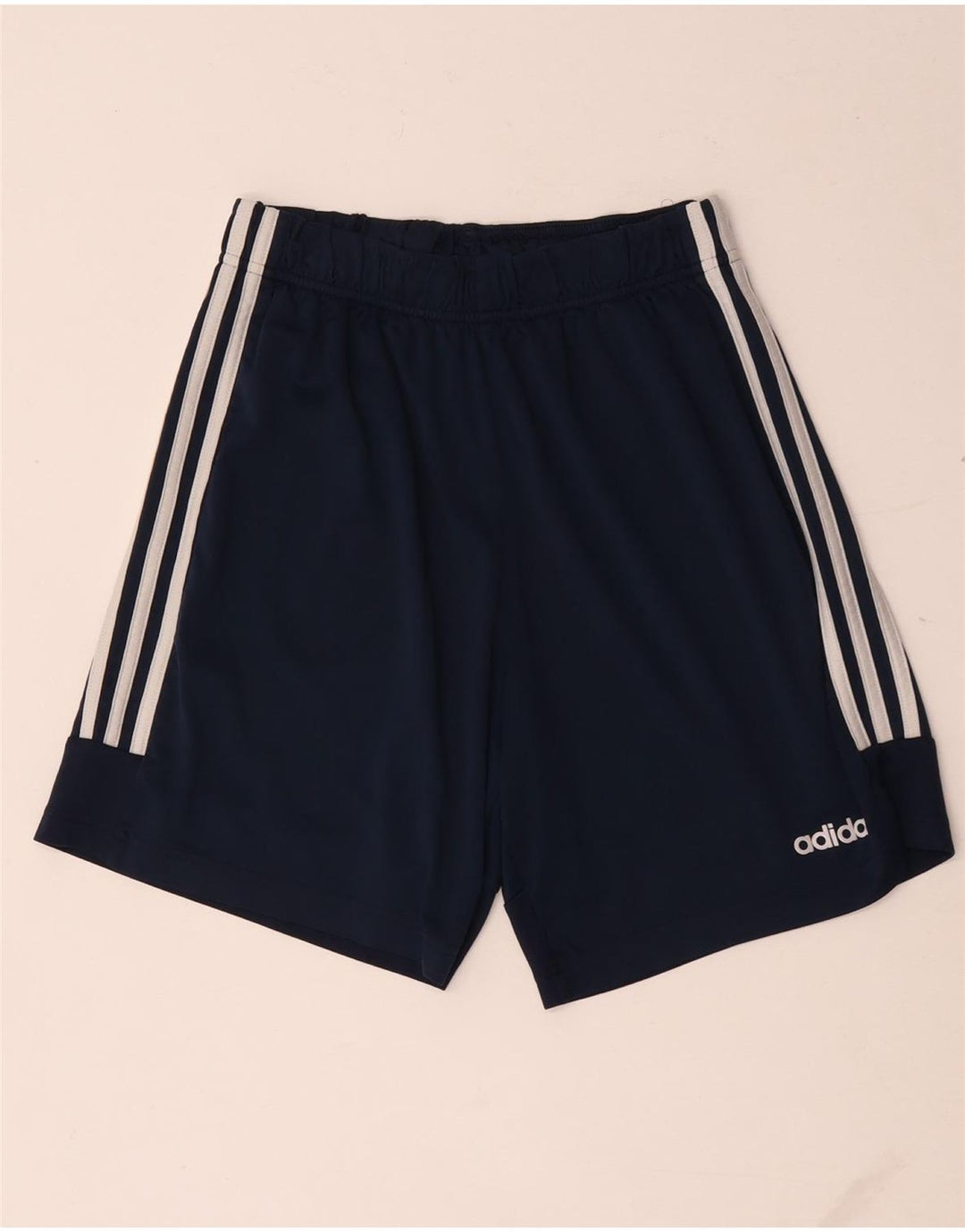 Pantaloni scurți sport Adidas pentru bărbați, poliester mediu bleumarin