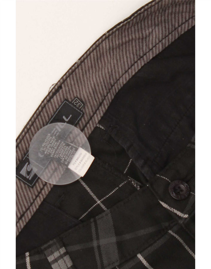 Pantaloni scurti chino pentru femei O'Neill W32 Poliester cu carouri negru mediu