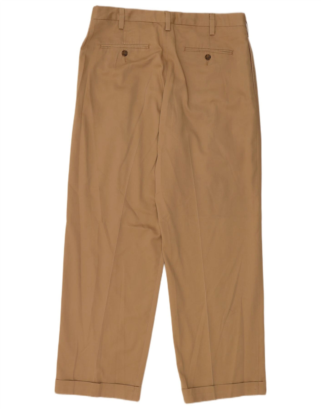 EDDIE BAUER Pantaloni chino cu fixare clasică pentru bărbați, L36 L32, bumbac bej