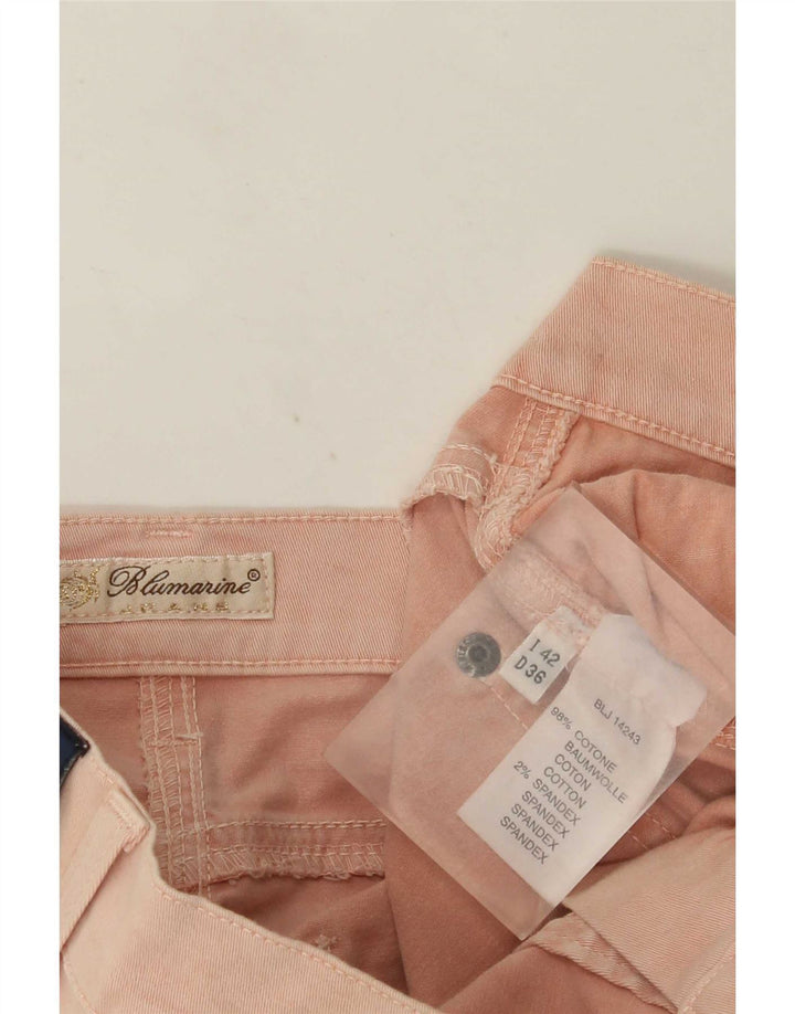 Fusta Blumarine pentru femei IT 42 Medium W30 Roz Bumbac