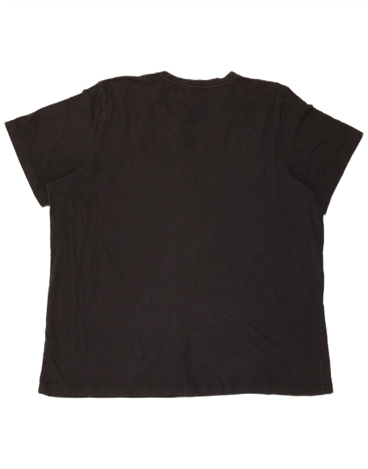 Tricou grafic pentru bărbați Adidas Top 2XL bumbac negru