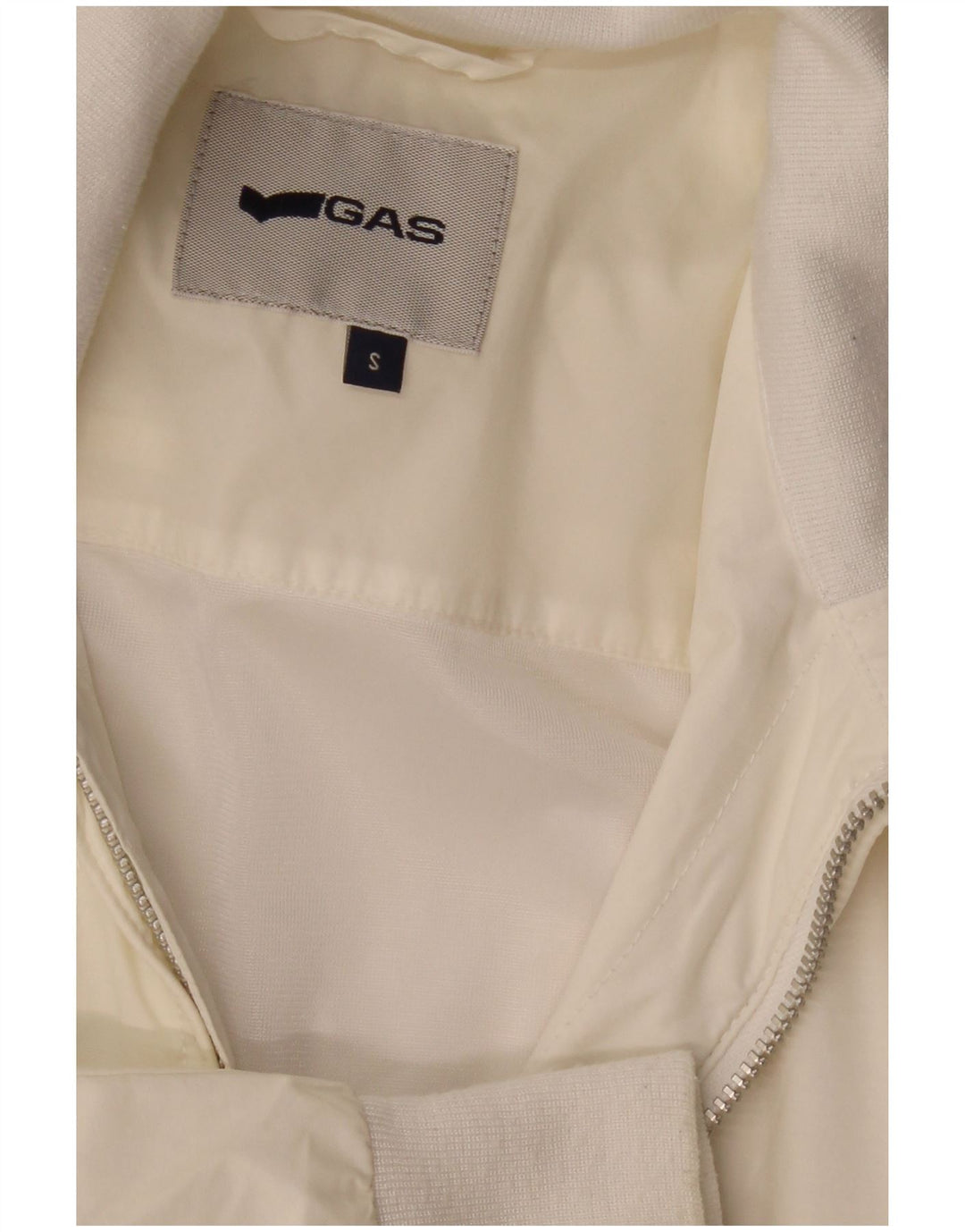 Bomber pentru bărbați GAS UK 36 Small Off White