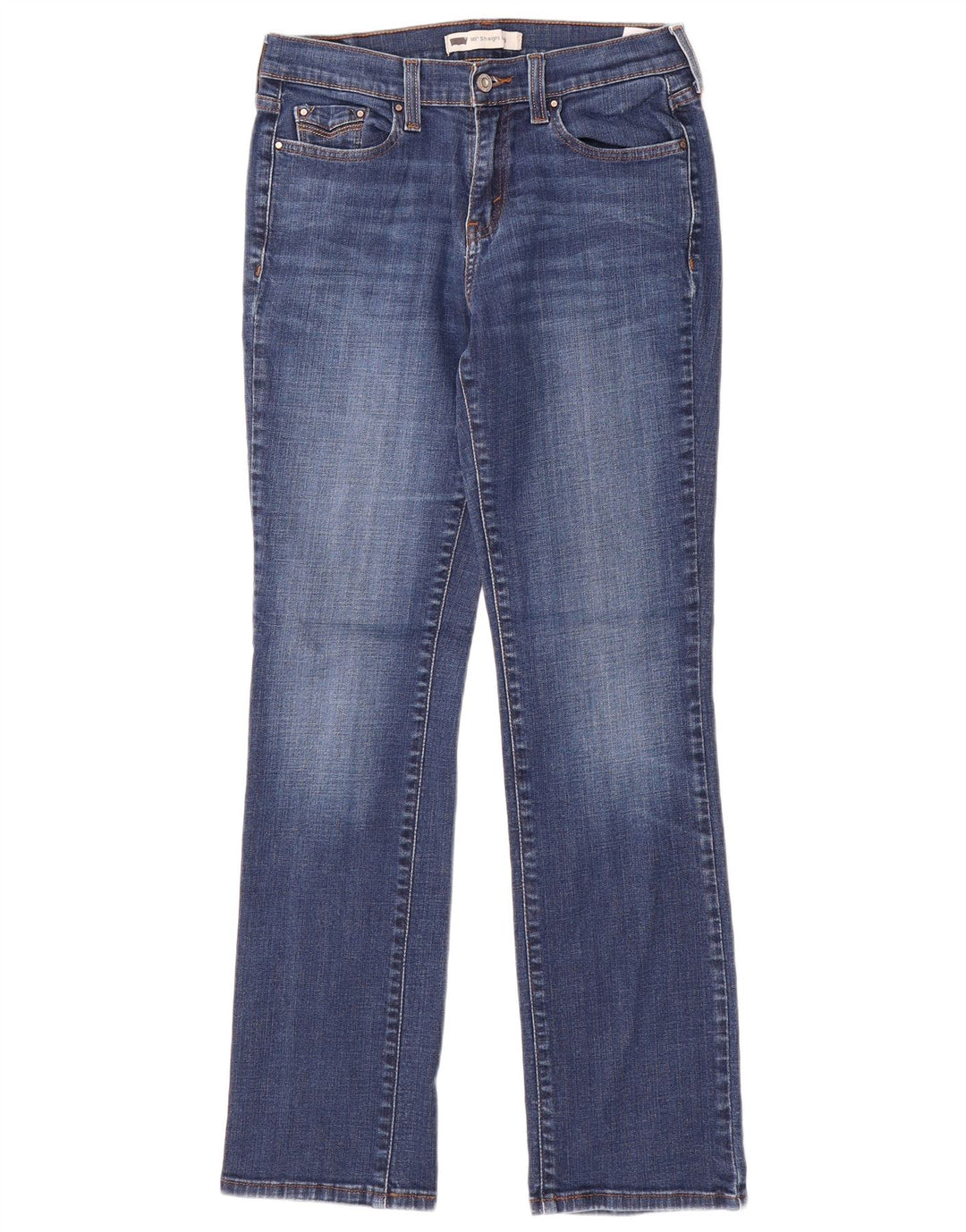 LEVI'S Blugi drepti 505 pentru femei US 4 Small W27 L32 Blue Bumbac