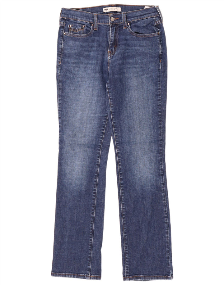 LEVI'S Blugi drepti 505 pentru femei US 4 Small W27 L32 Blue Bumbac