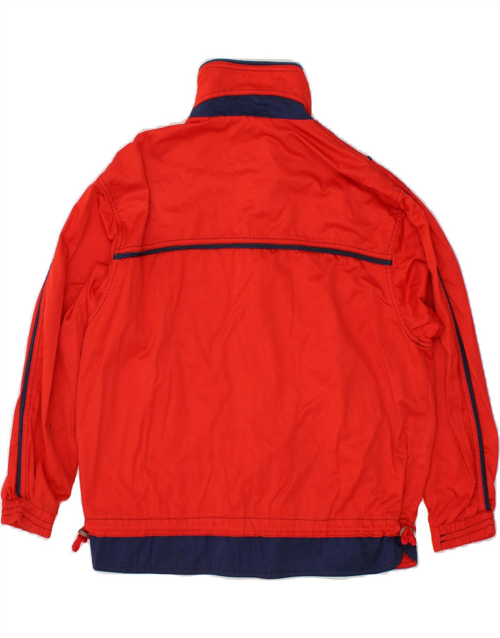 SILVY Womens Tracksuit Top Jacket IT 42 Medium Red Colourblock Cotton Vintage Silvy and Second-Hand Silvy from Messina Hembry 
