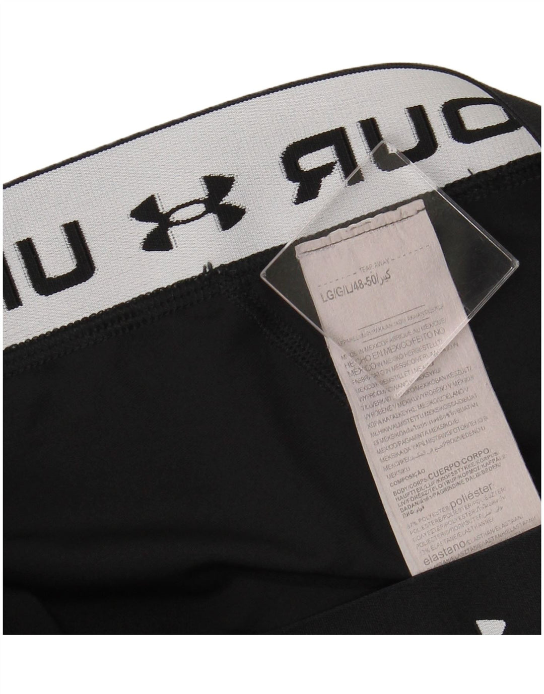 Leggings grafic pentru femei UNDER ARMOUR UK 14 Poliester negru mare