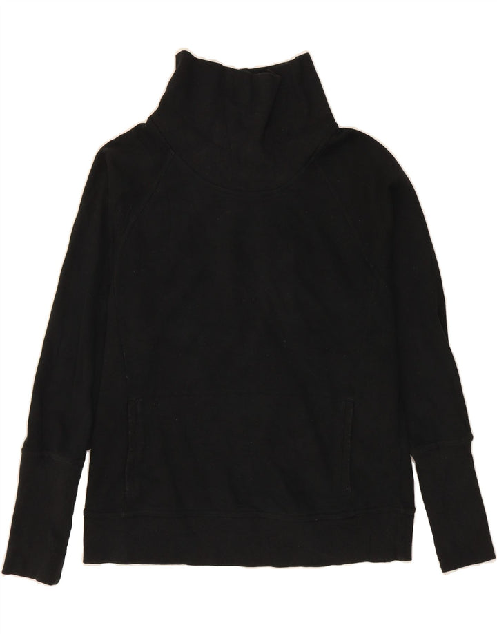 CHAMPION Womens Sweatshirt Jumper UK 14 Medium Black Cotton Vintage Champion and Second-Hand Champion from Messina Hembry 