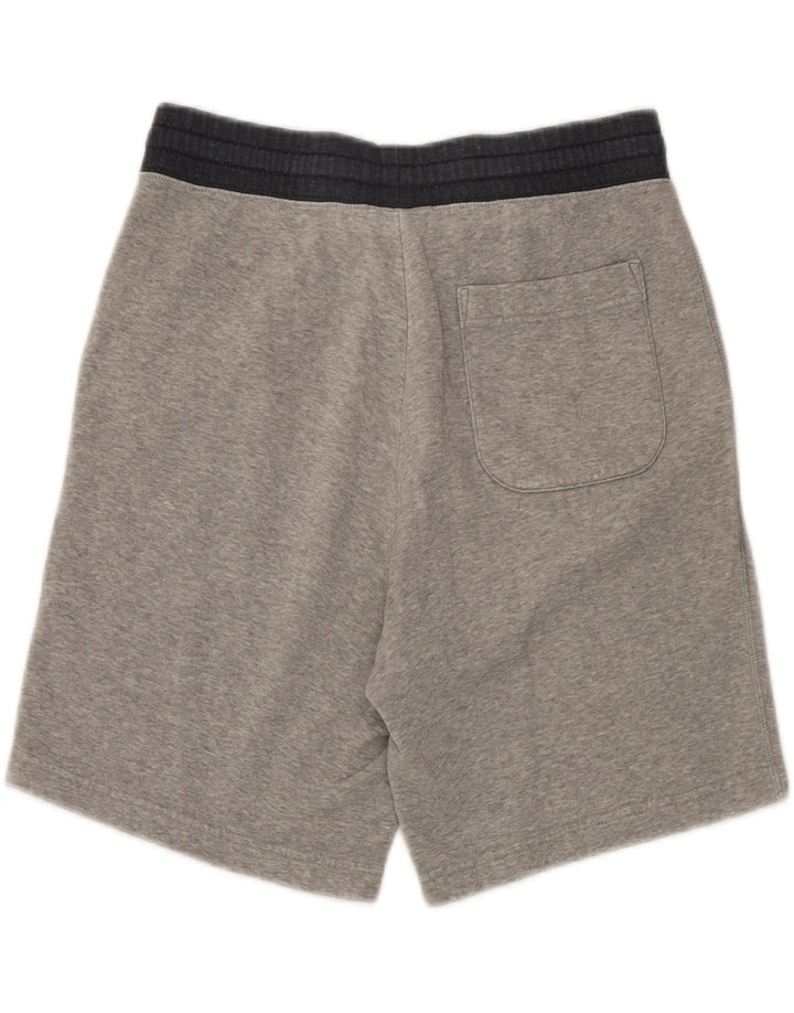 Pantaloni scurti sport Converse pentru bărbați, bumbac color bloc, gri mici