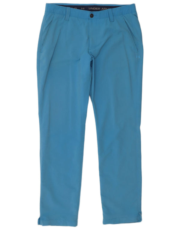 Pantaloni chino drepti pentru bărbați Under Armour W34 L32 Nylon albastru