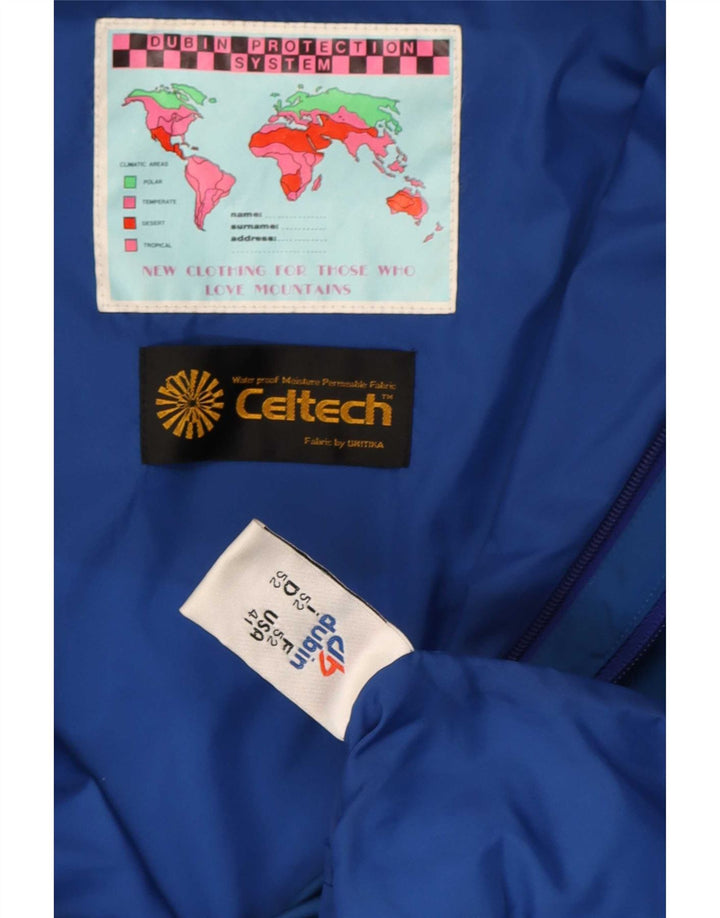Jachetă de schi pentru bărbați Dubin, cu glugă, IT 52 XL, albastru, poliester color bloc