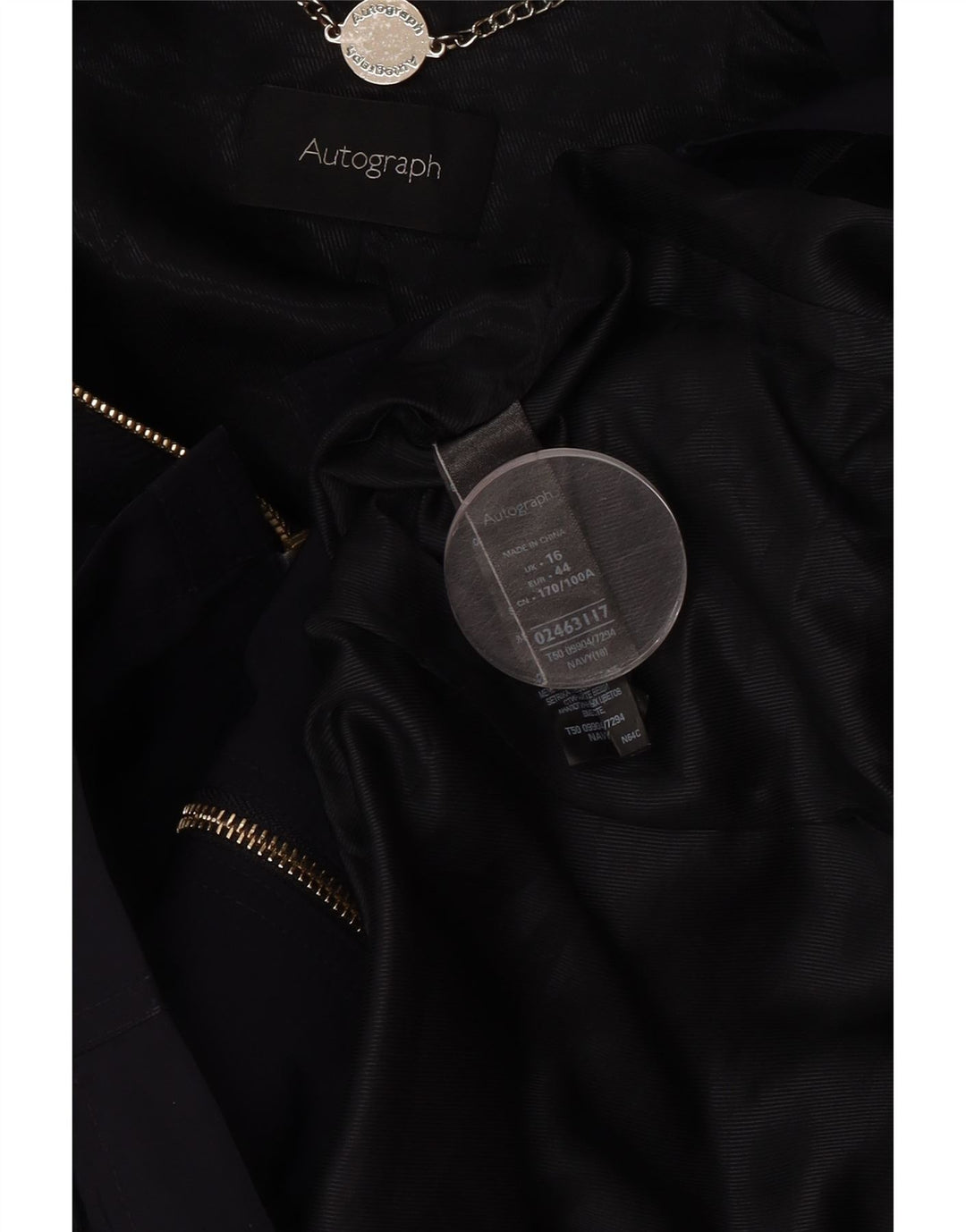 Jachetă pentru femei Marks & Spencer Autograph Utility UK 16, mare, bleumarin