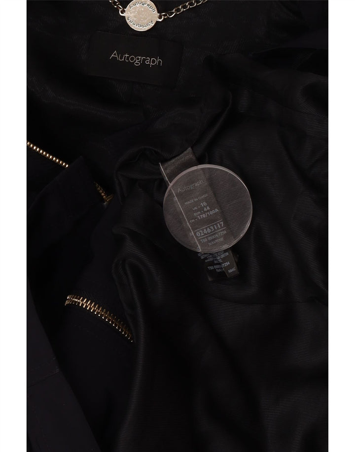 Jachetă pentru femei Marks & Spencer Autograph Utility UK 16, mare, bleumarin