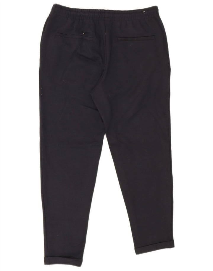 Pantaloni de trening Zara Barbati Crop Poliester Mediu Bleumarin