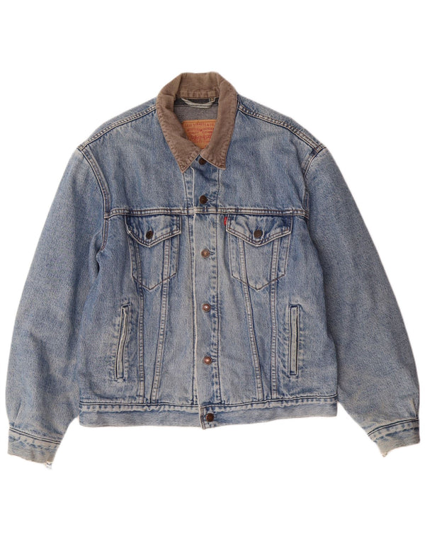 Jachetă de blugi pentru bărbați LEVI'S UK 40 Large Blue