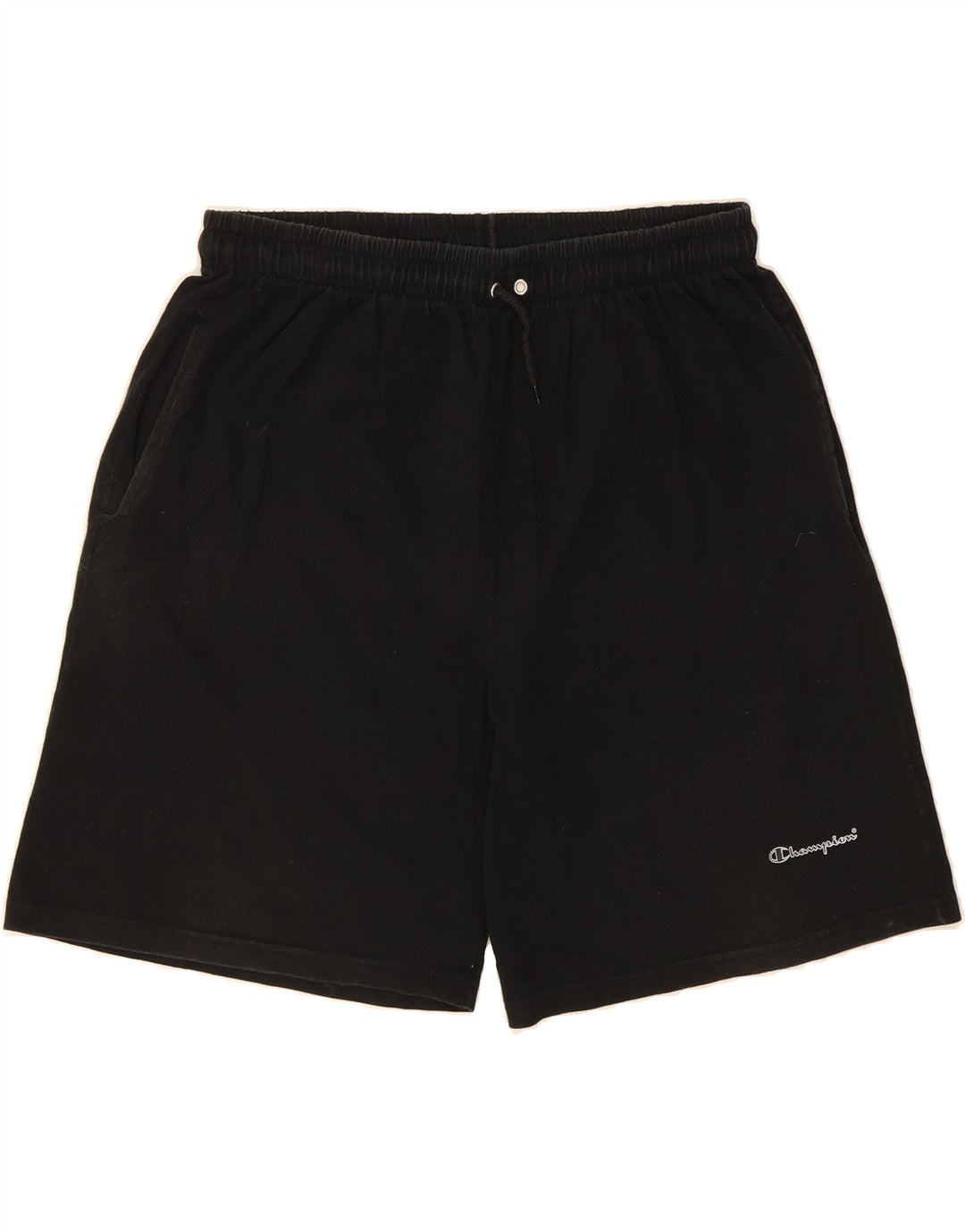 CHAMPION Mens Sport Shorts 2XL Black Cotton Vintage Champion and Second-Hand Champion from Messina Hembry 