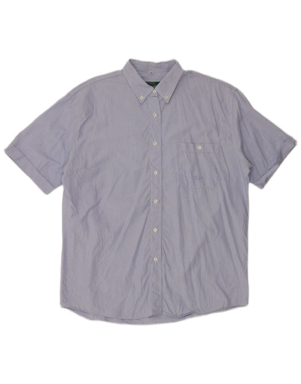 Cămașă Colmar pentru femei Ten Yards cu mânecă scurtă EU 46 XL Blue Pinstripe