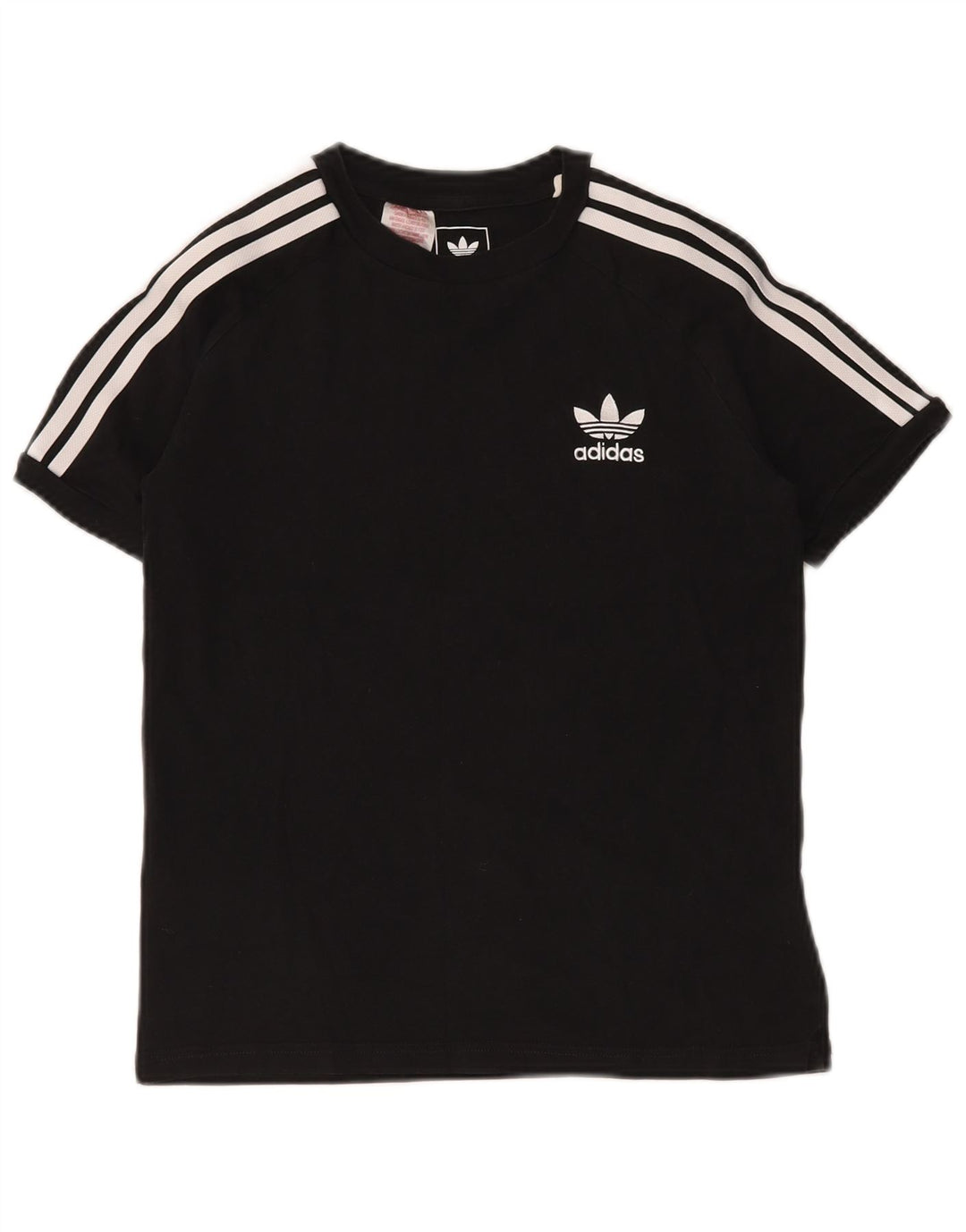 Tricou Băieți ADIDAS Top 11-12 Ani Bumbac Negru
