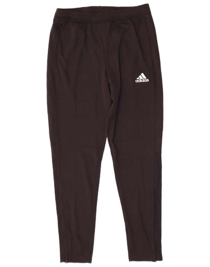 Pantaloni de trening ADIDAS Aeroready pentru bărbați UK 40/42 Poliester mediu negru