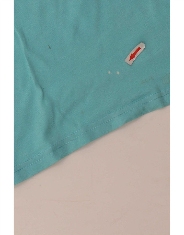 Tricou grafic pentru băieți Kappa Top 8-9 ani albastru mediu