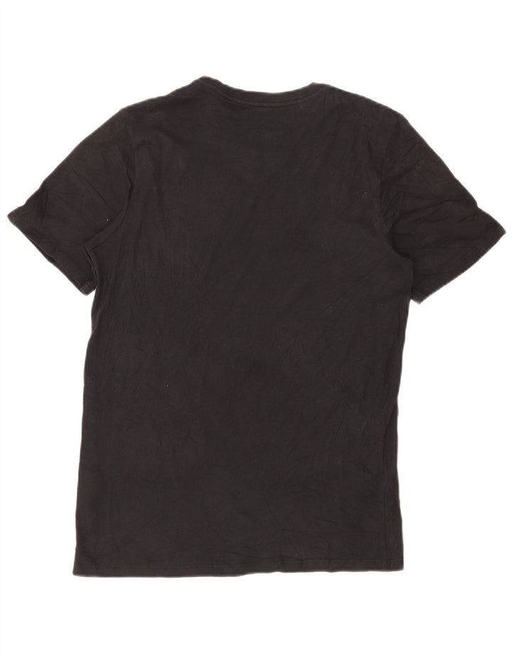 Tricou NIKE pentru bărbați cu croiala atletică Top mic, negru, bumbac