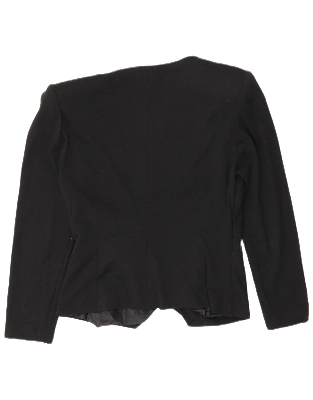 Top cardigan pentru femei Luisa Spagnoli IT 46 Lână neagră mare