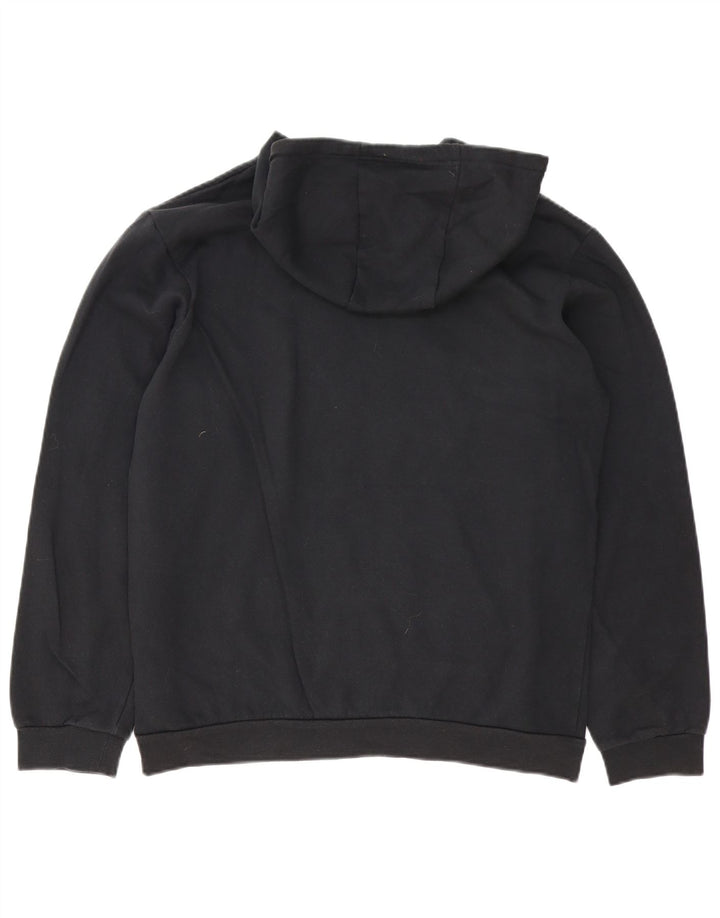Pulover Adidas pentru bărbați, bumbac mediu negru