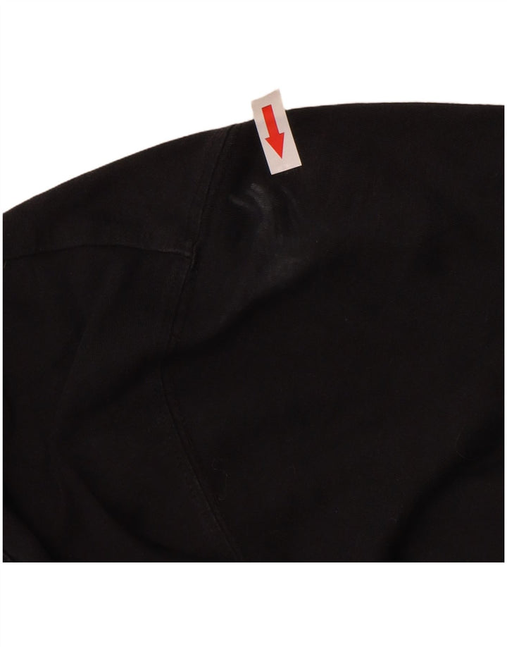 Tricou grafic Nike pentru bărbați Top mare din bumbac negru