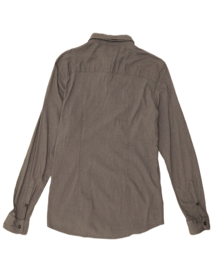 Cămașă Bărbați Daniele Alessandrini Mare Gri Viscoză