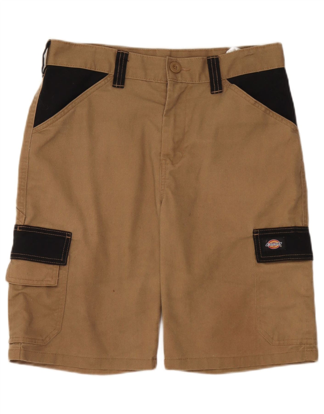Pantaloni scurți cargo Dickies pentru bărbați W31 Medium Bej Poliester color bloc