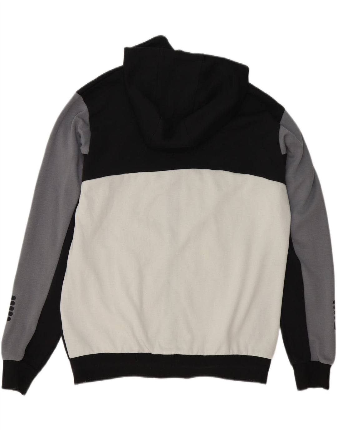 Pulover Fila pentru bărbați, cu fermoar, mare, negru, color block