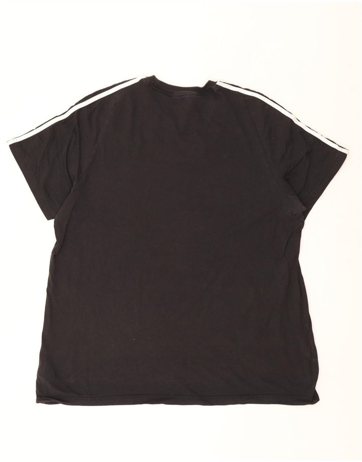 Tricou pentru bărbați Adidas Top 2XL bumbac negru