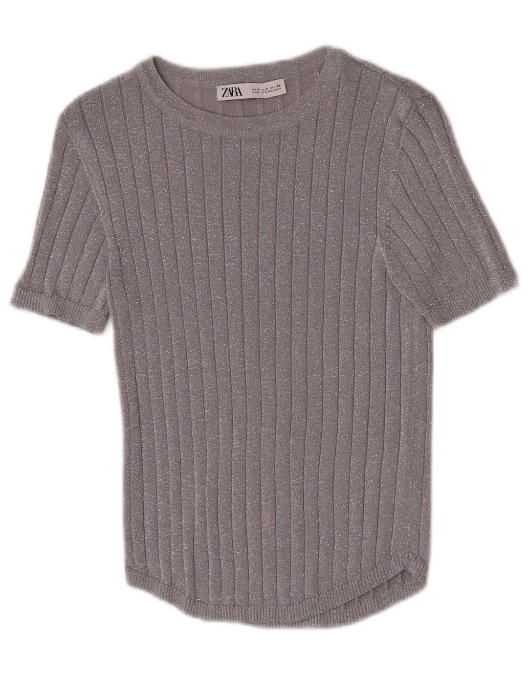 Bluză pentru femei Zara UK 8 Small Silver Flecked