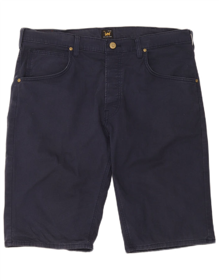 Pantaloni scurți de blugi pentru bărbați Lee W36, mari, albastru, bumbac