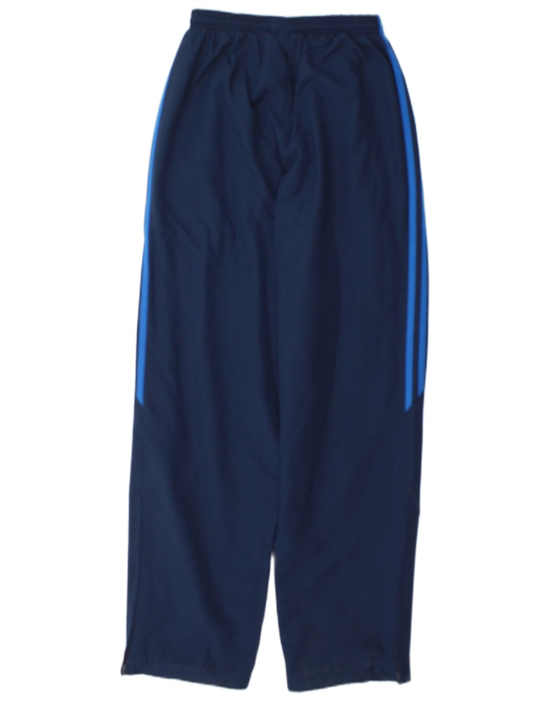 Pantaloni de trening Adidas pentru băieți 13-14 ani, albastru bleumarin, poliester color bloc