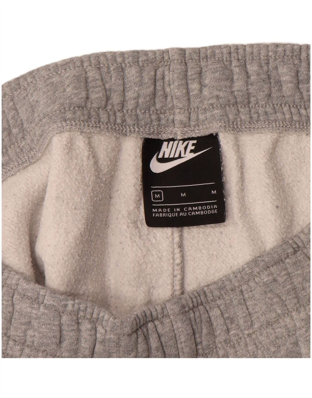 Pantaloni de trening pentru bărbați NIKE Pantaloni de jogging, gri mediu, bumbac color bloc