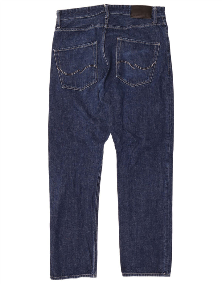 Blugi drepți pentru bărbați Jack & Jones W34 L32 Bumbac albastru