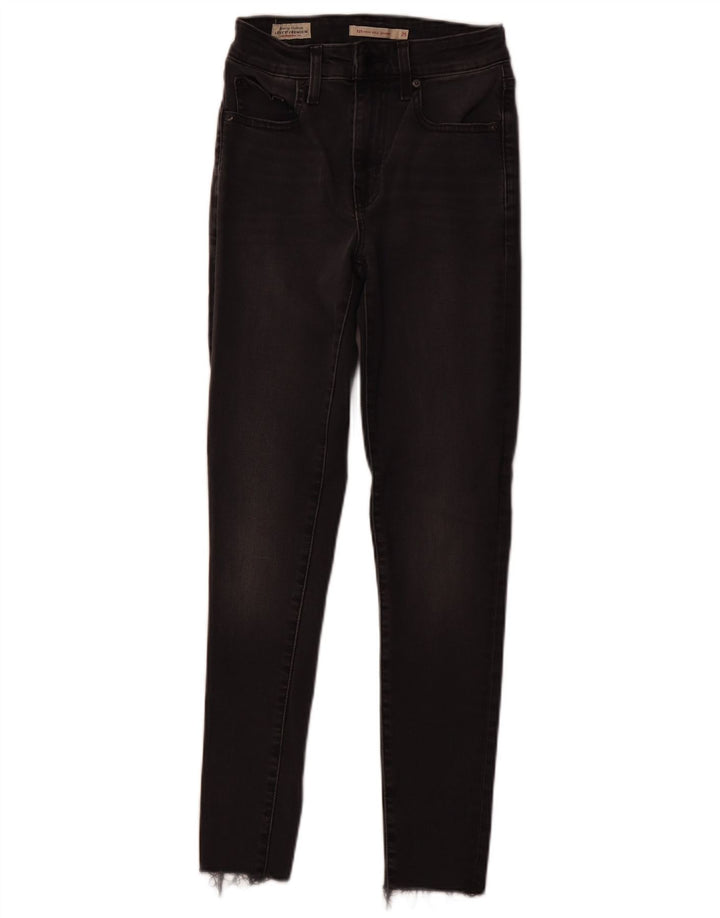 Blugi skinny cu talie înaltă 721 pentru femei LEVI'S L25 L27 negri