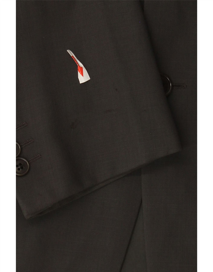 Jachetă pentru bărbați Cerruti 1881 cu 3 nasturi IT 52 XL Negru Cupro