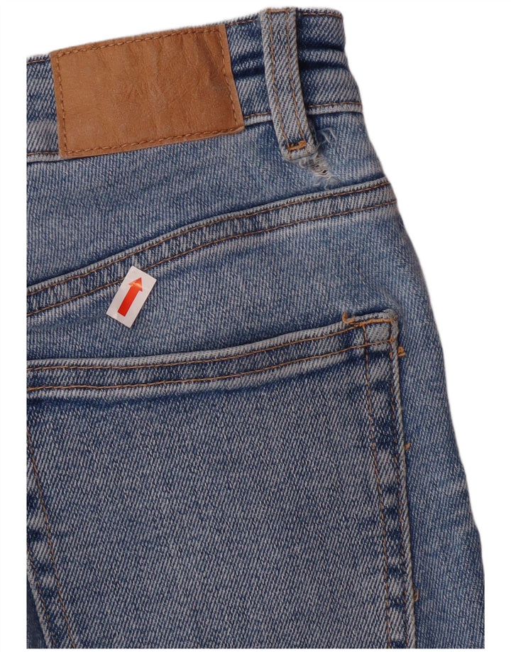 Blugi skinny pentru femei cu talie înaltă Zara EU 38 Mici L28 L27 Albastru Classic