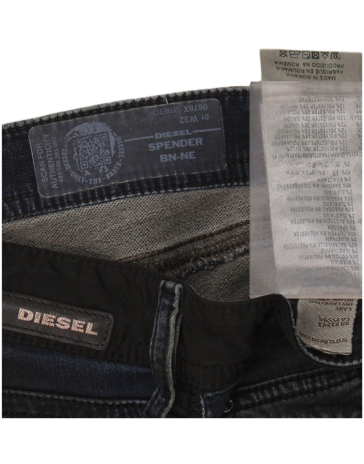 Blugi pentru bărbați DIESEL Spender skinny W32 L30 Bumbac albastru