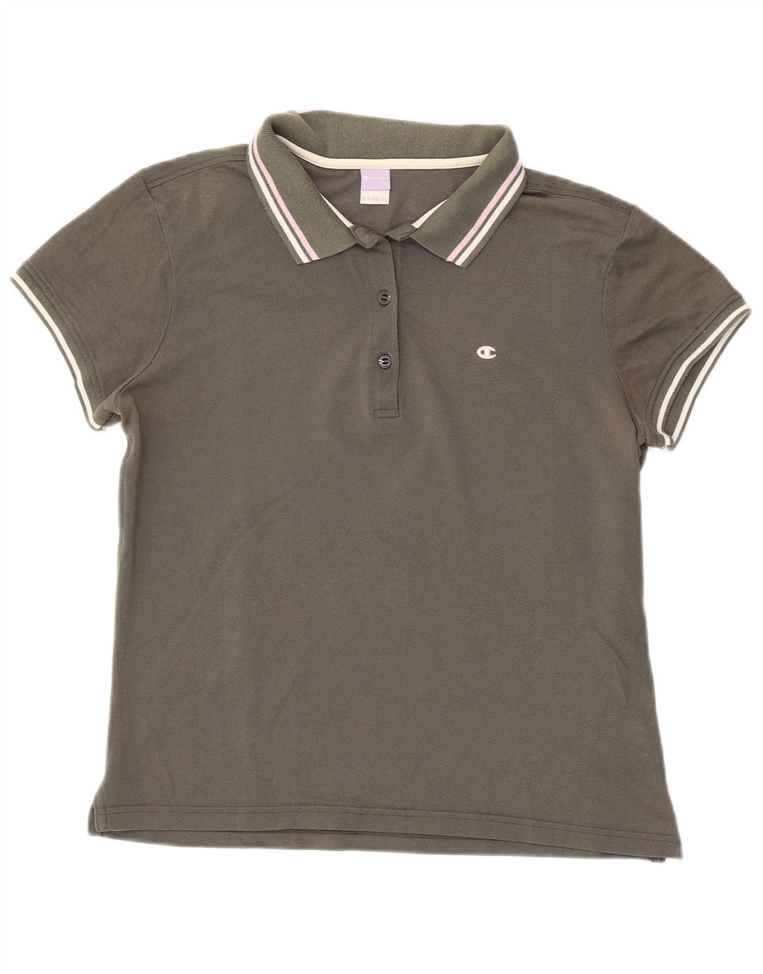 Tricou polo CHAMPION Heritage Fit pentru femei UK 18 XL Verde