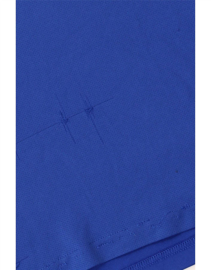 Tricou Adidas Aeroready pentru baieti Top 8-9 ani poliester albastru