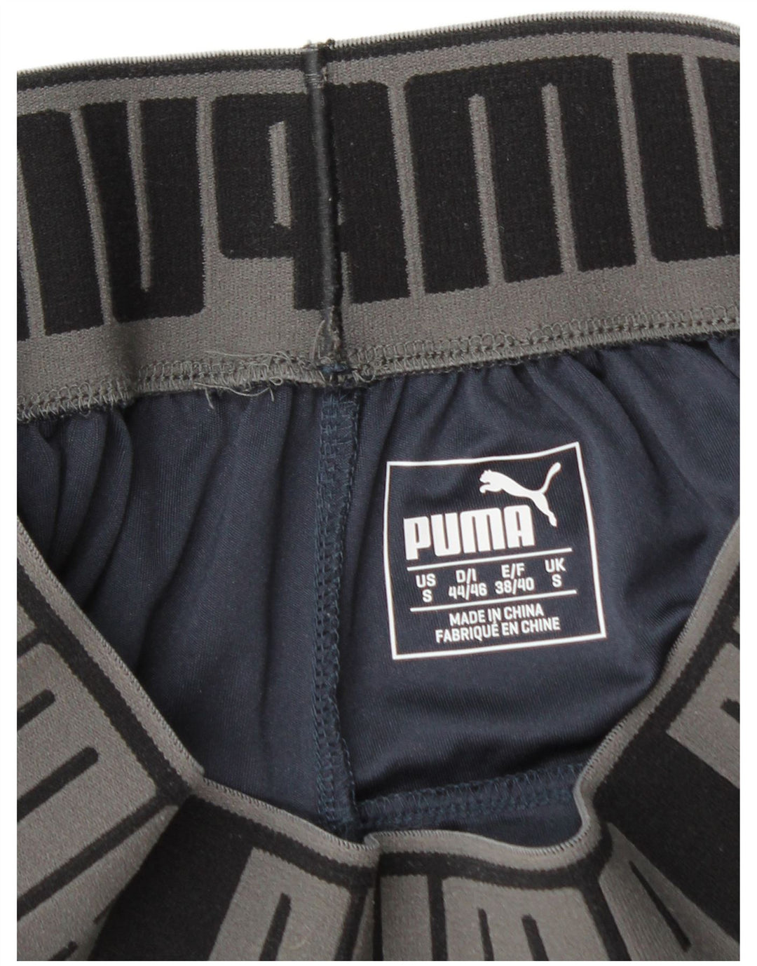Pantaloni scurti sport Puma pentru bărbați, poliester, albastru mic