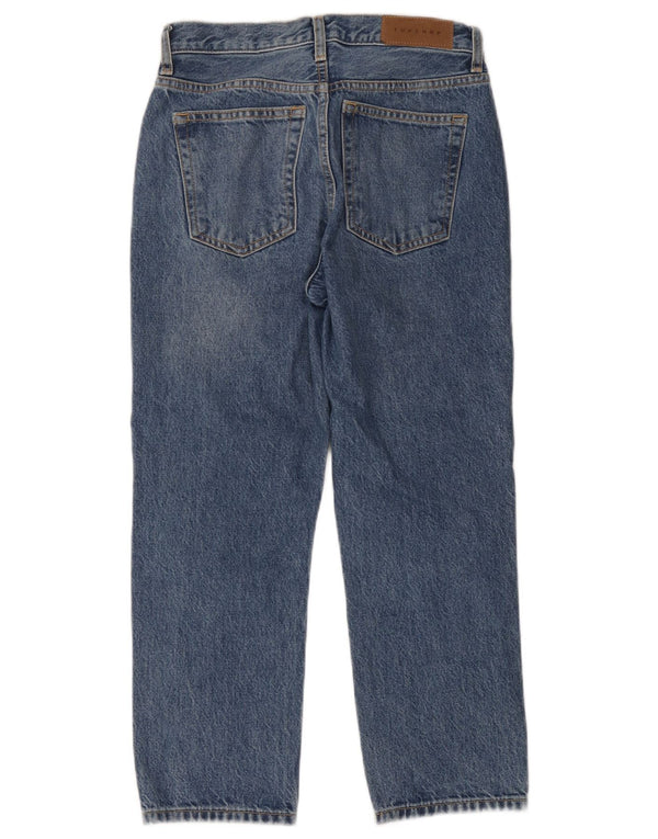 Blugi Topshop pentru femei Editor Tapered UK 8 W26 L28 Blue Bumbac